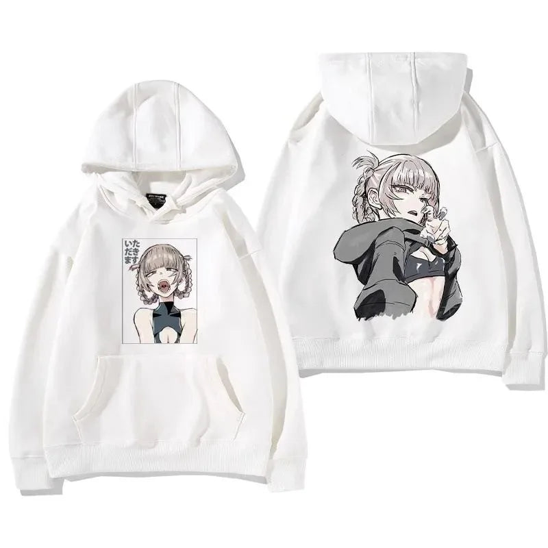 New Japanese anime Call of the Night hoodies Oversized Unisex personality Clothes sweatshirt Sports Graphic Fleece warm Casual