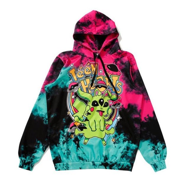 Digital 3D Printed Hoodies For Women Sweatshirt