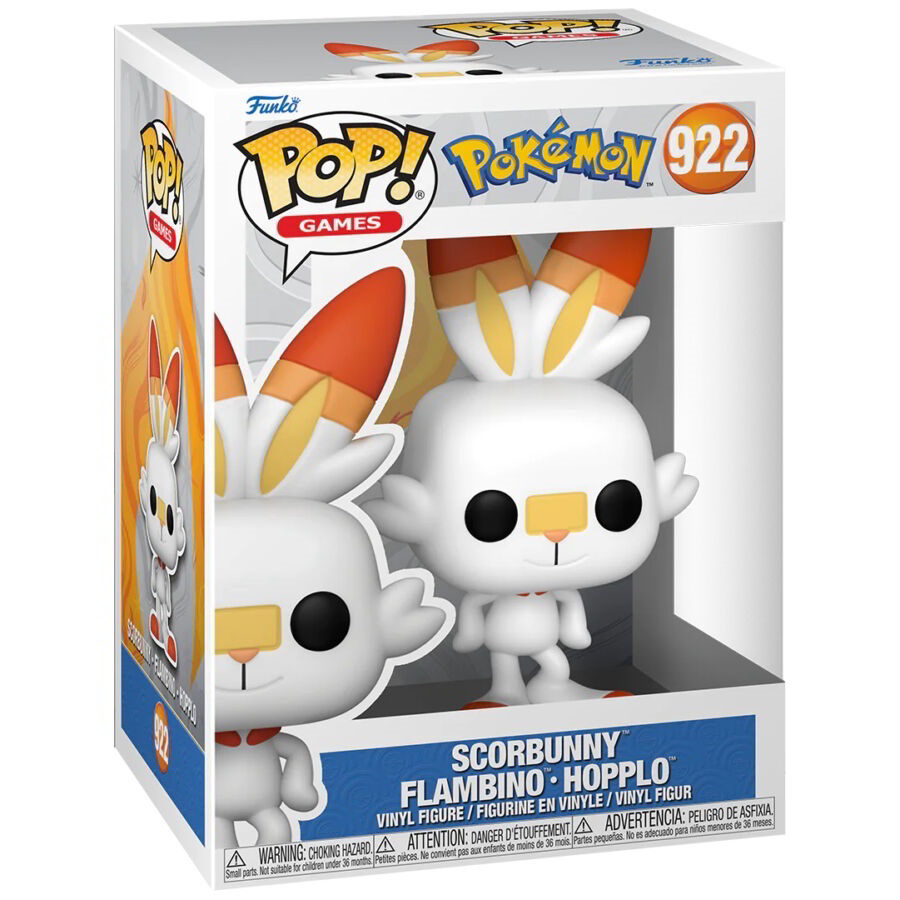 Funko POP! Games Pokémon - Scorbunny figura
