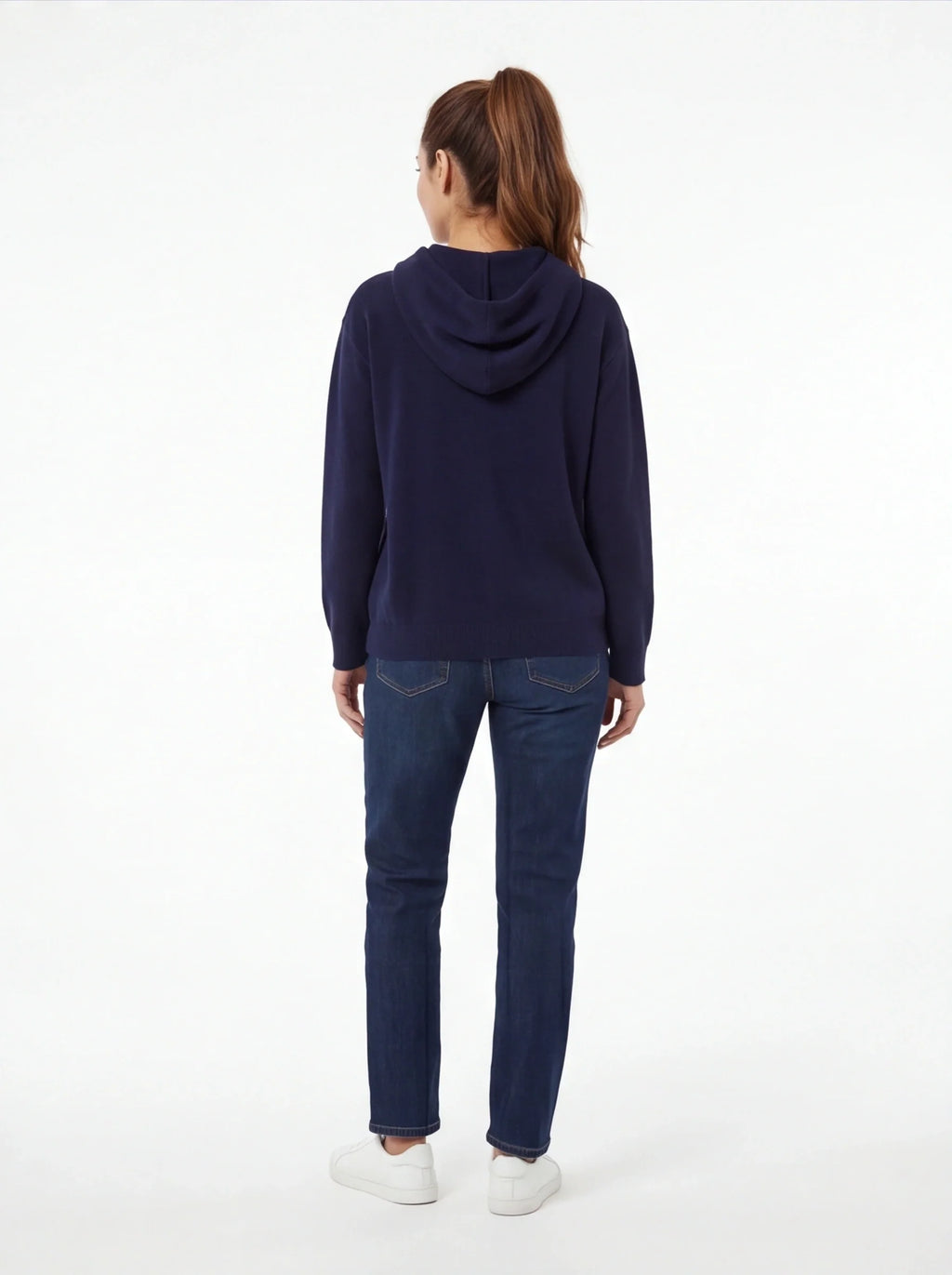 Bio-Plüsch-Kapuzenpullover