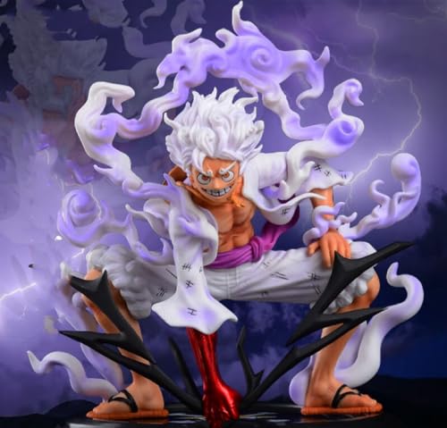 One Piece Mugiwara Luffy Gear 5 Attack Style 2 Figure