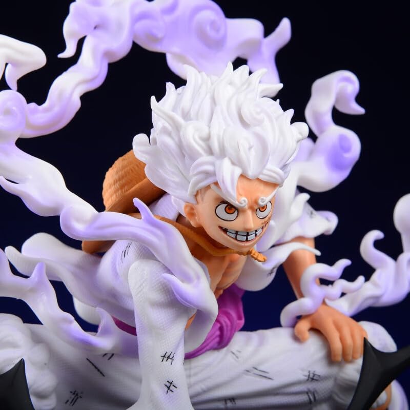 One Piece Mugiwara Luffy Gear 5 Attack Style 2 Figure